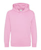 Awdis Just Hoods Kids Hoodie - Baby Pink