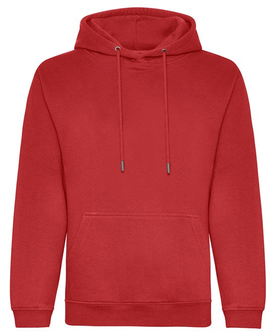 Awdis Just Hoods Organic Hoodie - Fire Red