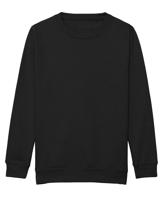 Awdis Just Hoods Kids Awdis Sweatshirt - Jet Black