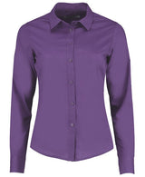 Kustom Kit Women's Poplin Shirt Long Sleeve