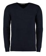 Kustom Kit Arundel V-Neck Sweater Long Sleeve (Classic Fit)