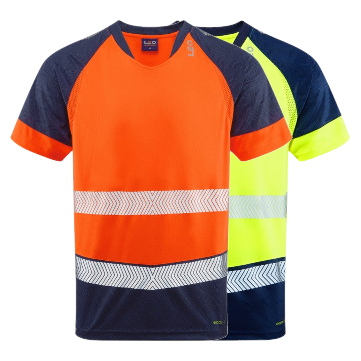 Leo Workwear FORDA Leo EcoViz Performance+ Dual Colour T-Shirt