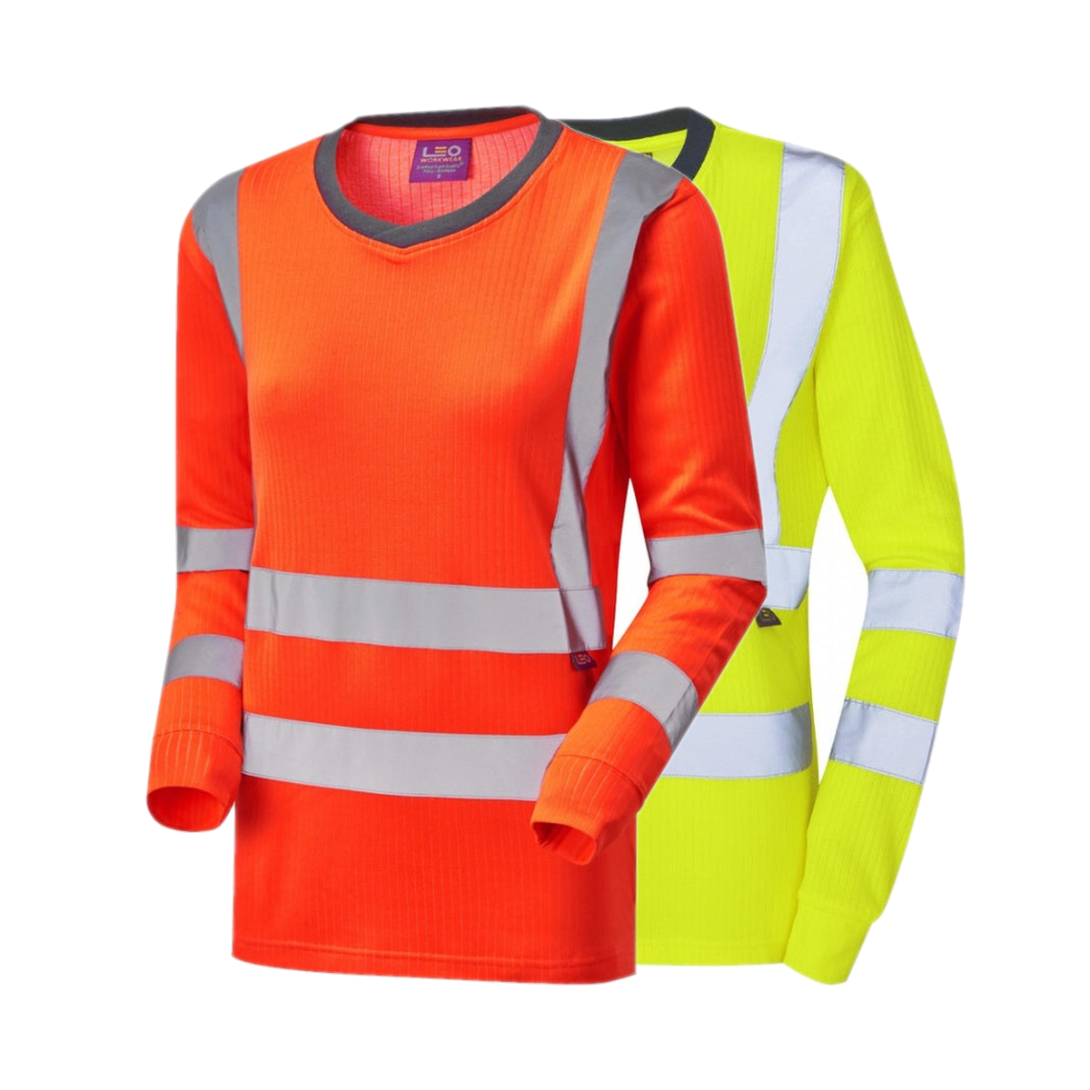 Leo Workwear LYDFORD Leo EcoViz Comfort Womens Sleeved T-Shirt