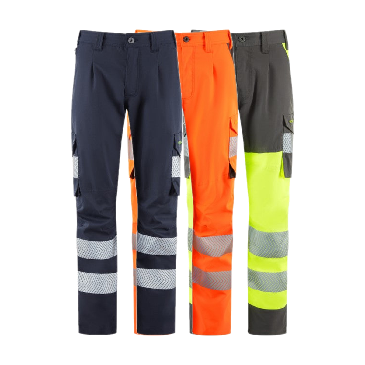 Leo Workwear WINSWELL Leo EcoViz Womens Lightweight Polyester Stretch Cargo Trouser