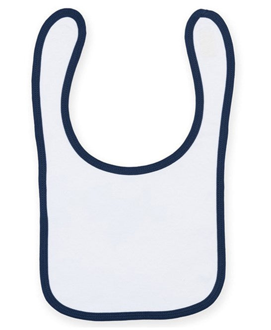 Larkwood Plain And Contrast Bib