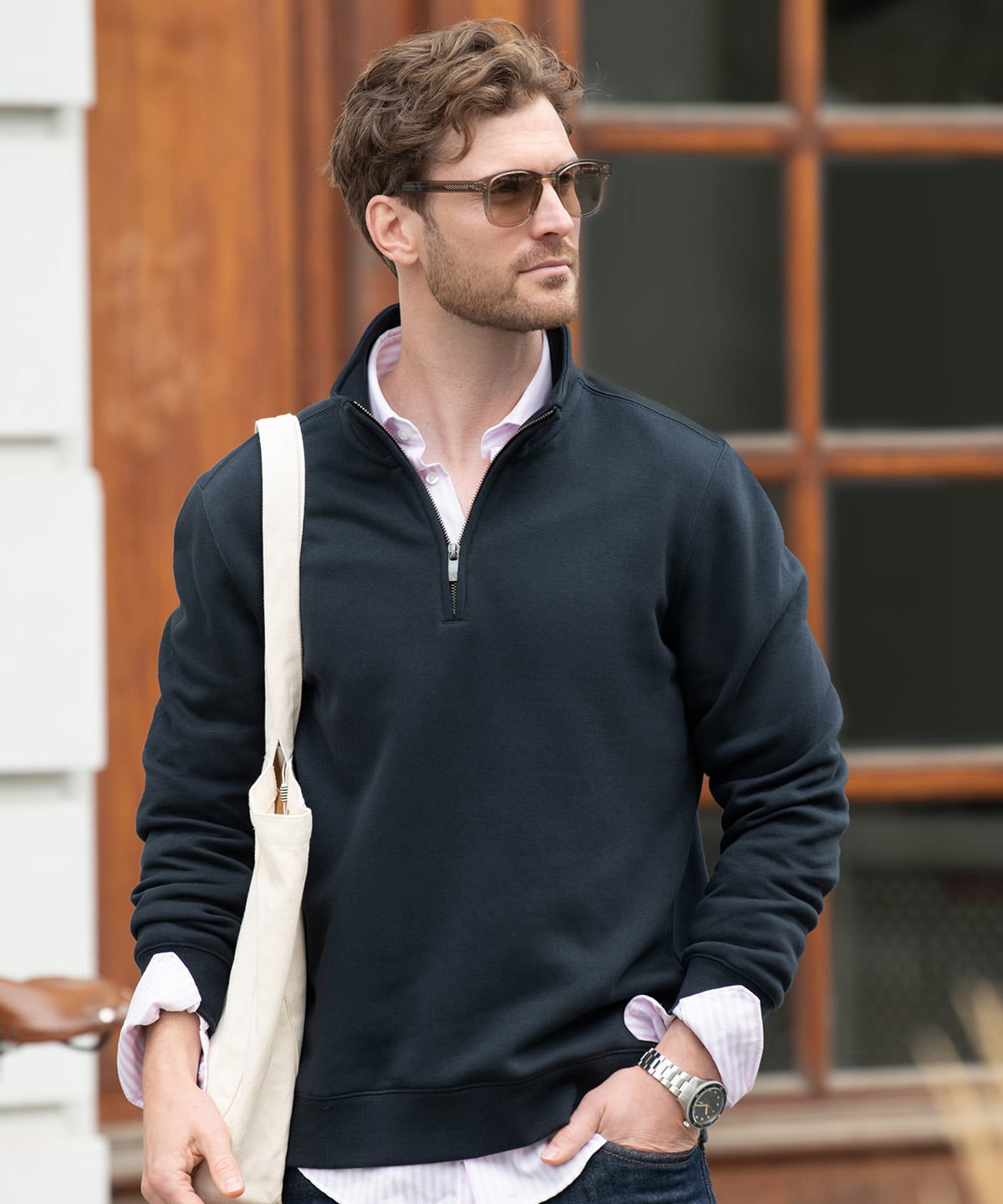 Nimbus NB130 Glendale Unisex 1/4-Zip Sweatshirt