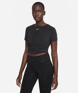 Nike Women's Nike One Luxe Dri-Fit Short Sleeve Standard Twist Top