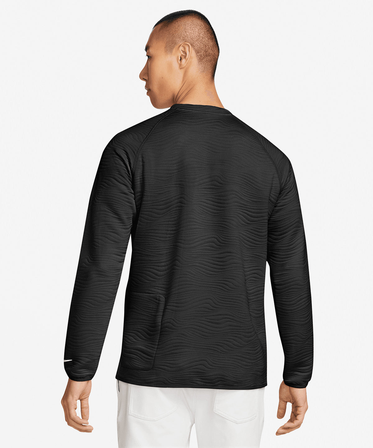 Nike Dri-Fit Tour Crew Quilted Top