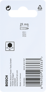 Bosch Professional Impact Control PZ3 - 50mm (1pc)