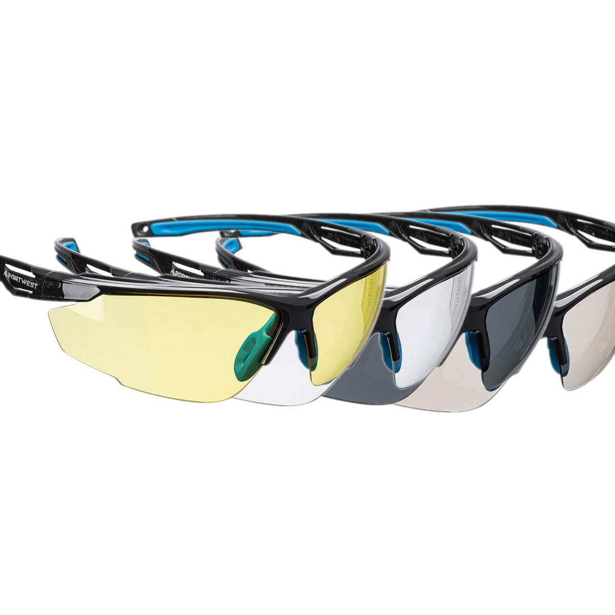 Portwest Anthracite KN Safety Glasses