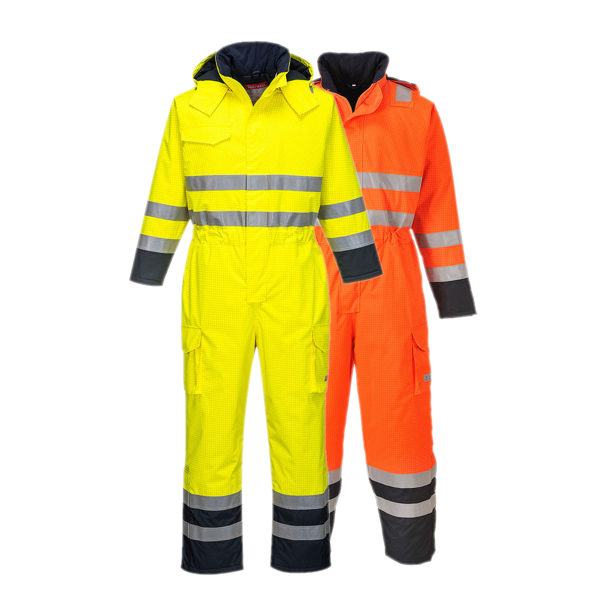 Portwest Bizflame Rain Hi-Vis Multi Coverall