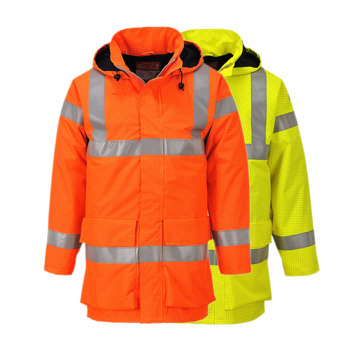 Portwest Bizflame Rain Hi-Vis Multi Lite Jacket
