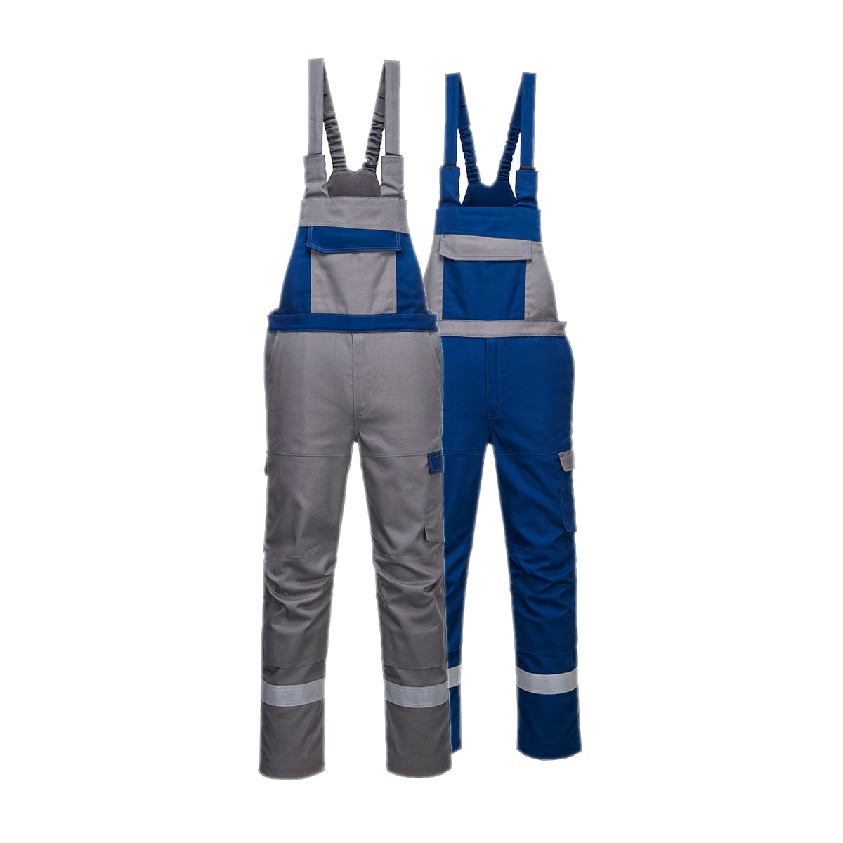 Portwest Bizflame Industry Two Tone Bib and Brace
