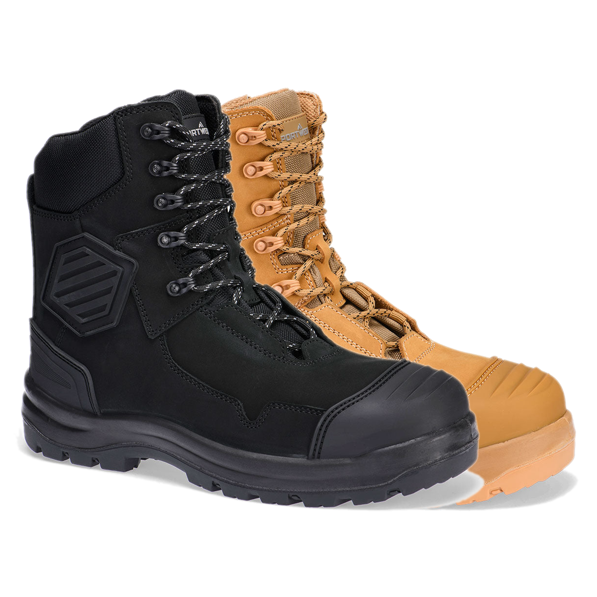 Portwest Composite Leather Shin Boot S3S HRO FO SC HI CI AN LG SR