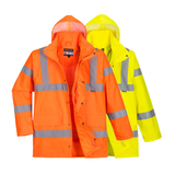 Portwest Hi-Vis Breathable Rain Traffic Jacket