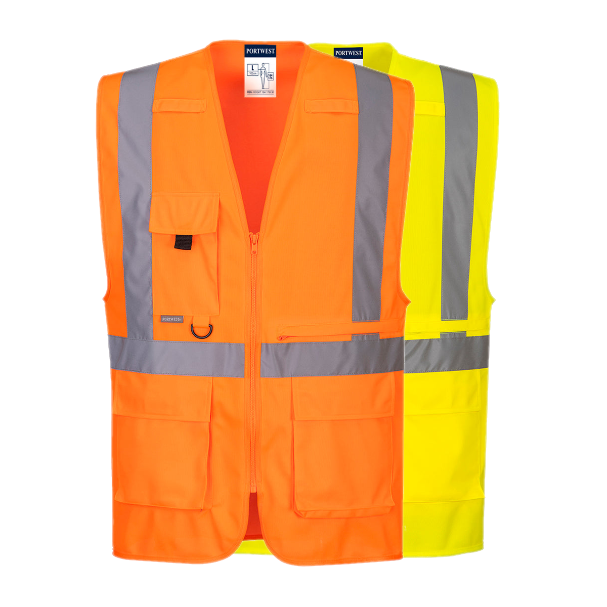 Portwest Hi-Vis Tablet Pocket Executive Vest