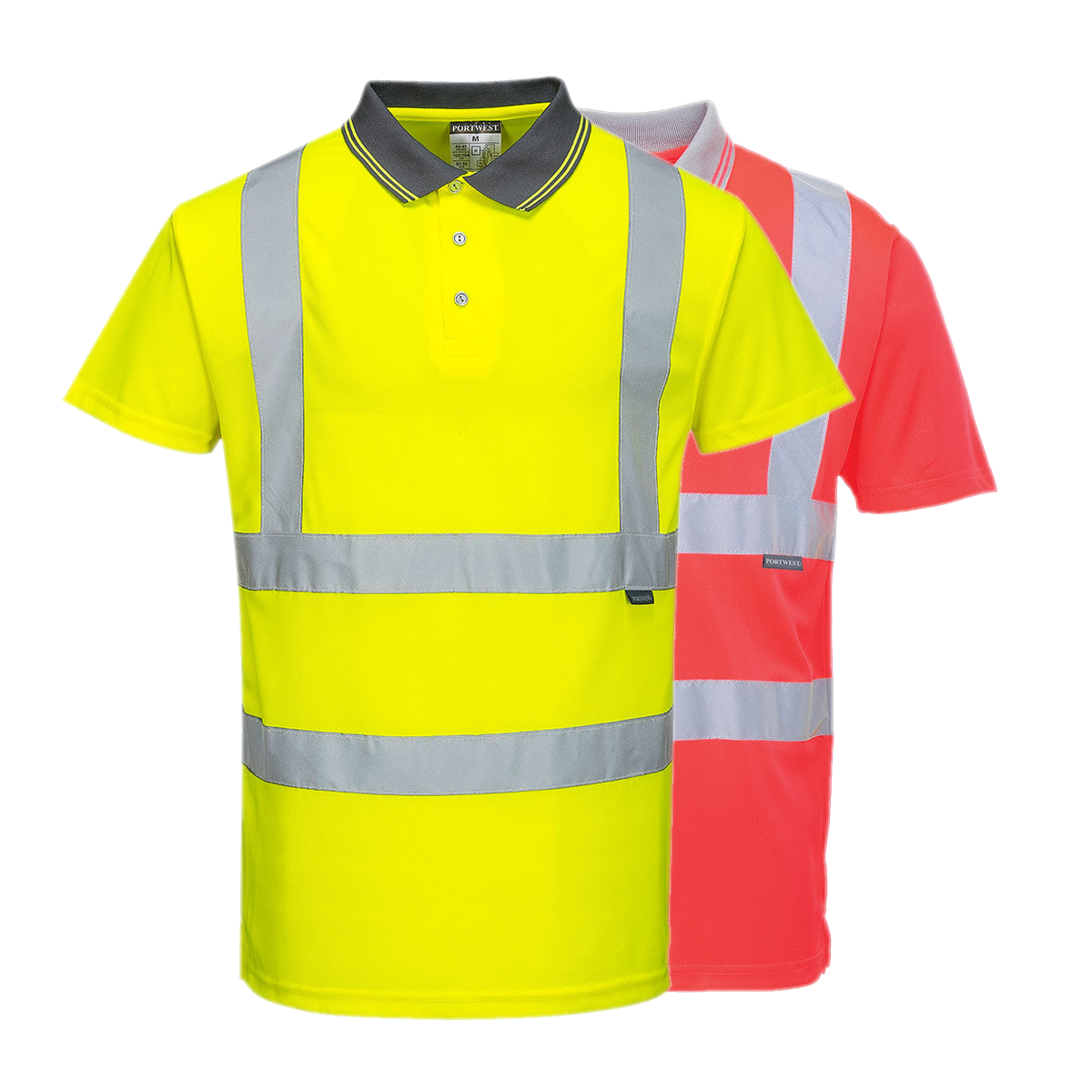Portwest Hi-Vis Short Sleeve Polo