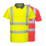 Portwest Hi-Vis Short Sleeve Polo