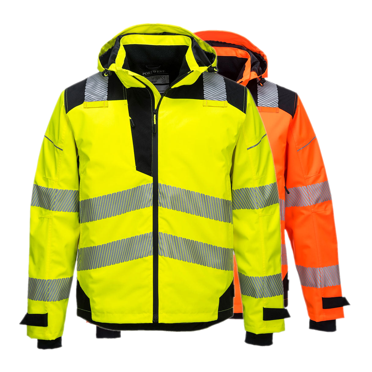 Portwest PW3 Hi-Vis Extreme Rain Jacket