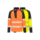 Portwest T172 PW3 Hi-Vis 1/4 Zip Sweatshirt