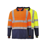 Portwest Two-Tone Long Sleeved Polo