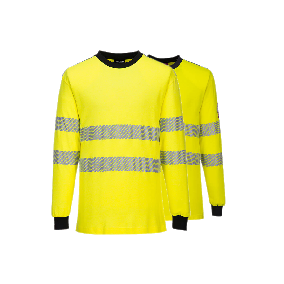 Portwest PW3 Flame Resistant Hi-Vis T-Shirt
