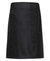 Premier Division Waxed-Look Denim Waist Apron