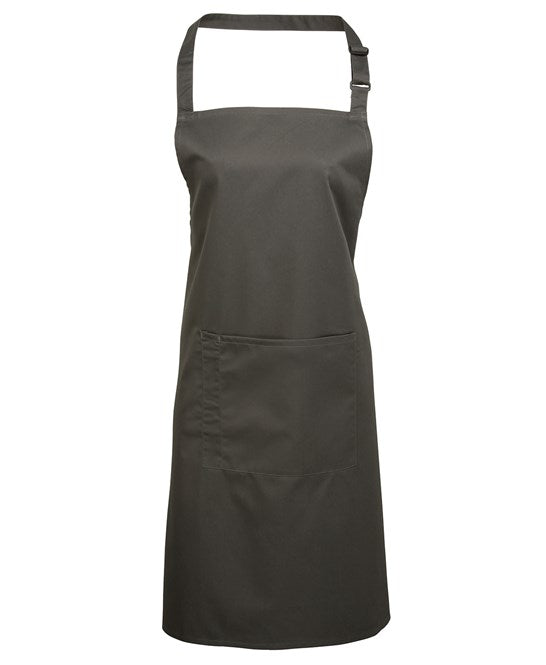 Premier Colours Bib Apron With Pocket