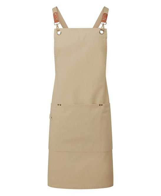 Premier PR182 Clip ‘n’ Clasp Cross-Back Bib Apron