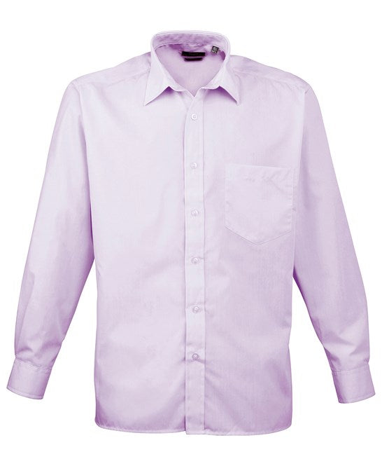 Premier Long Sleeve Poplin Shirt - Lilac