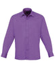 Premier Long Sleeve Poplin Shirt - Rich Violet