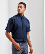 Premier Short Sleeve Poplin Shirt - Navy