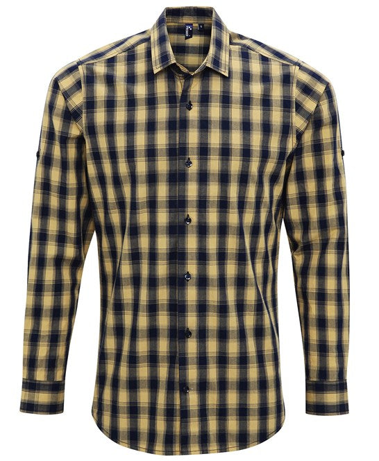 Premier Mulligan Check Cotton Long Sleeve Shirt