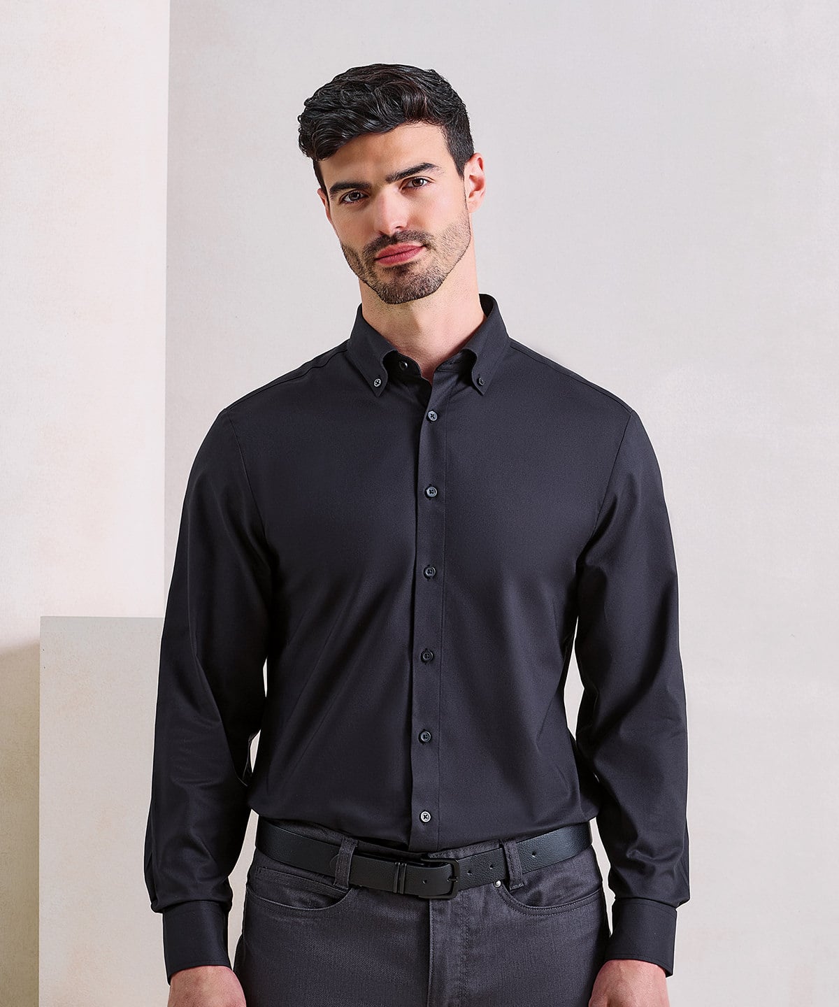 Premier PR284 ‘supreme’ Oxford Long Sleeve Shirt