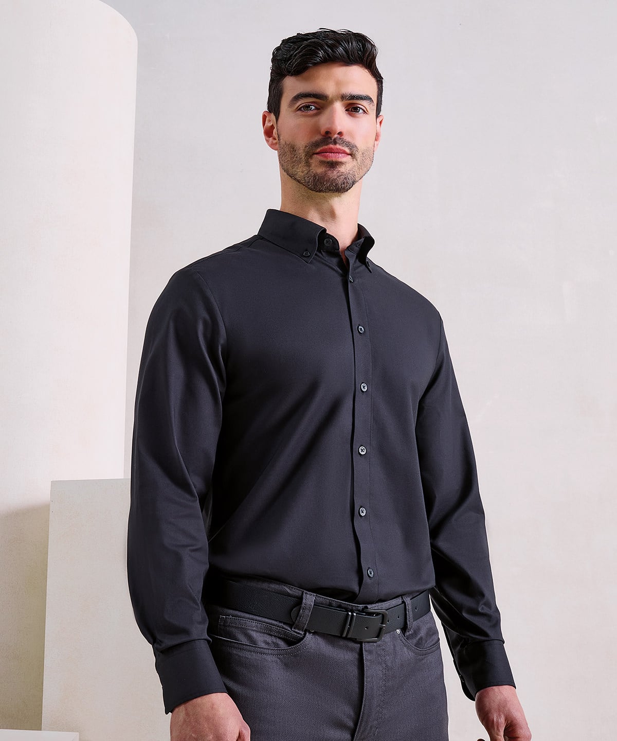 Premier PR284 ‘supreme’ Oxford Long Sleeve Shirt