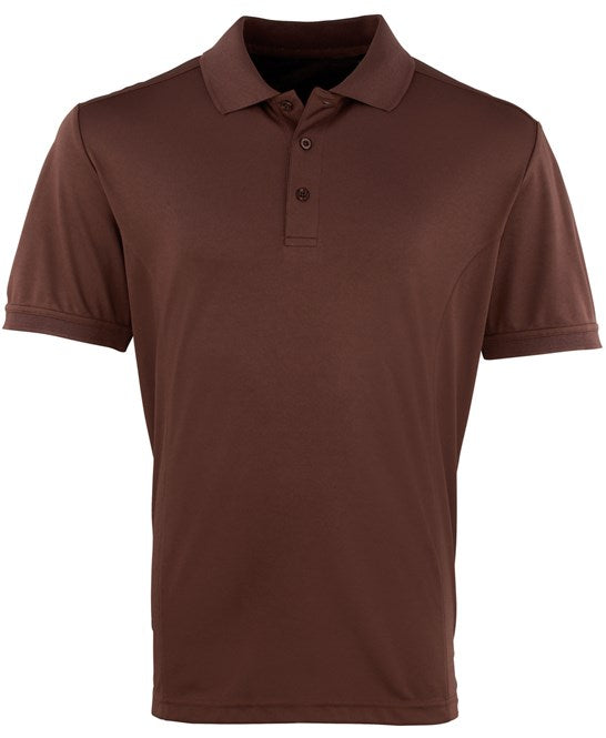 Premier Coolchecker® Piqué Polo - Brown