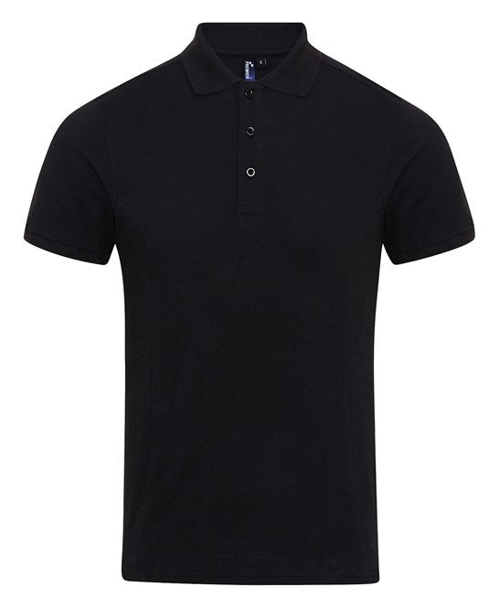 Premier Coolchecker® Plus Piqué Polo - Black