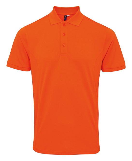 Premier Coolchecker® Plus Piqué Polo - Orange