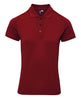 Premier Women's Coolchecker® Plus Piqué Polo - Burgundy