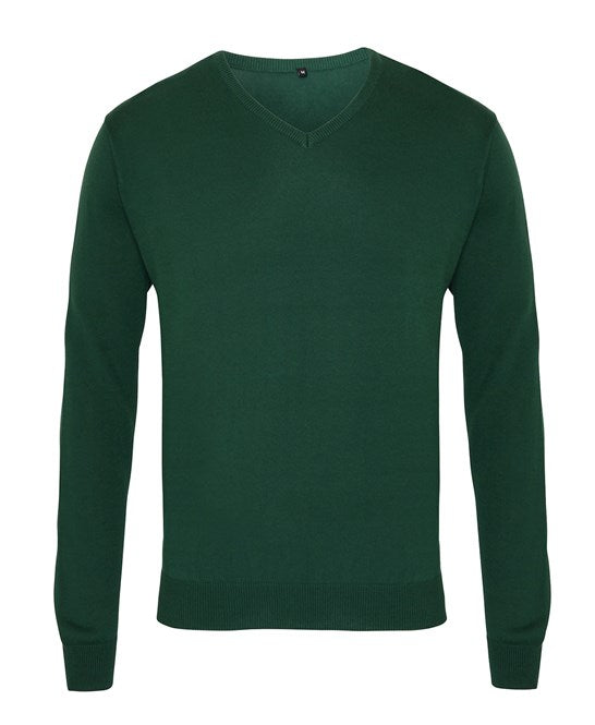 Premier V-Neck Knitted Sweater