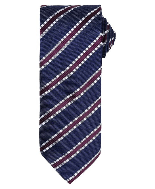 Premier Waffle Stripe Tie