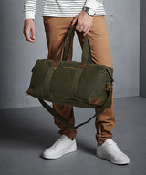 Quadra Heritage Waxed Canvas Holdall