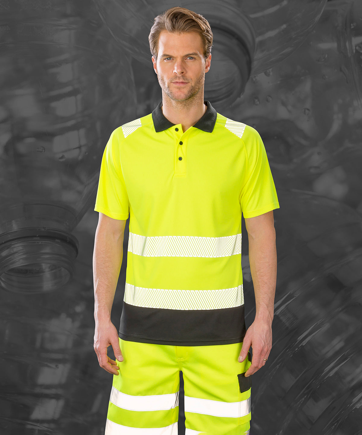 Result Genuine Recycled Recycled Safety Polo