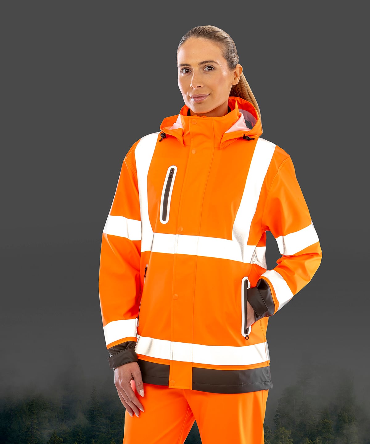 Result Recycled R507X Heavy-Duty Prism Pu Safe And Dry Jacket With Recycled Backing