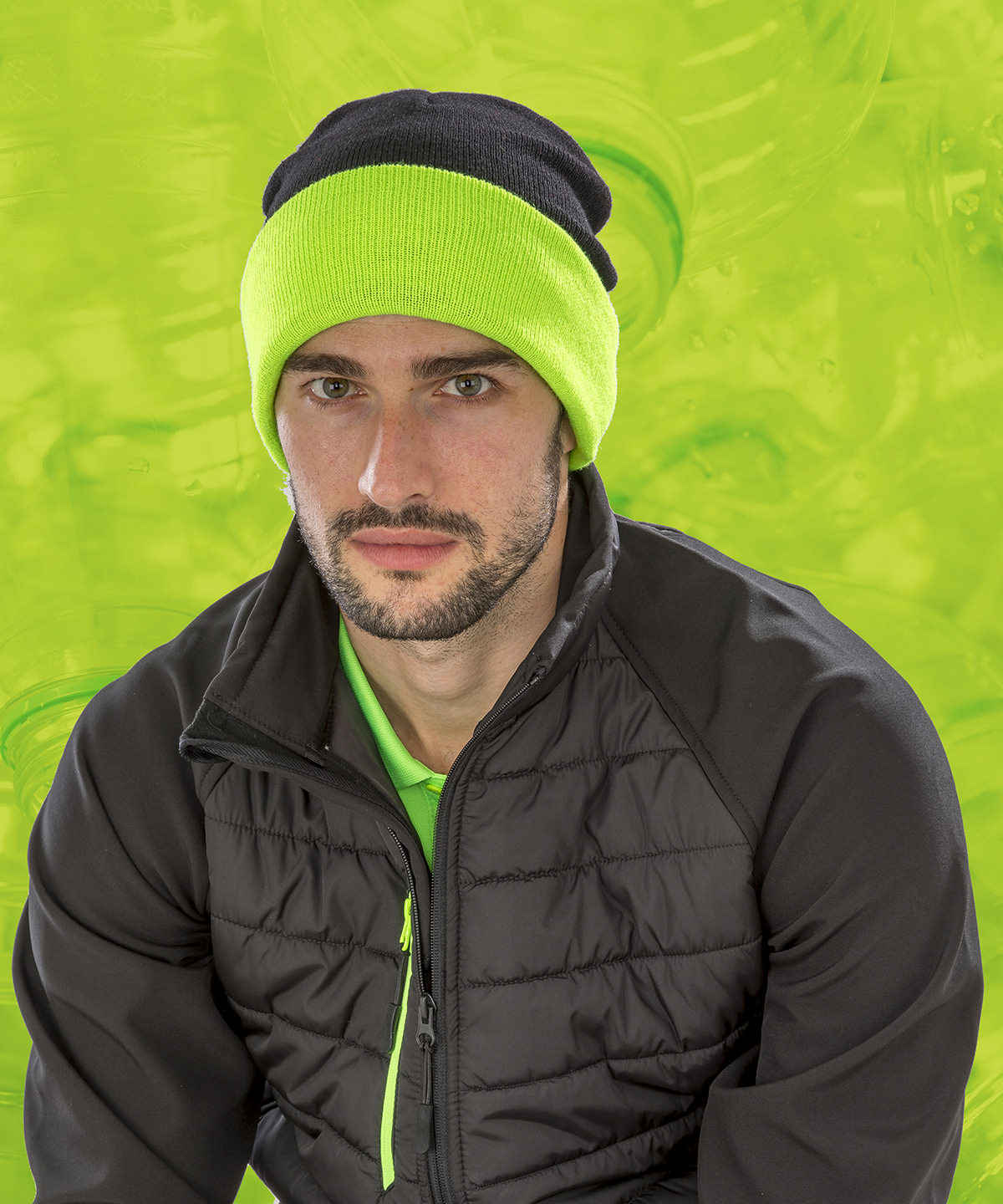 Result Genuine Recycled Recycled Compass Beanie