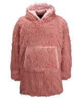 Ribbon The Ribbon Oversized Cosy Reversible Shaggy Sherpa Hoodie