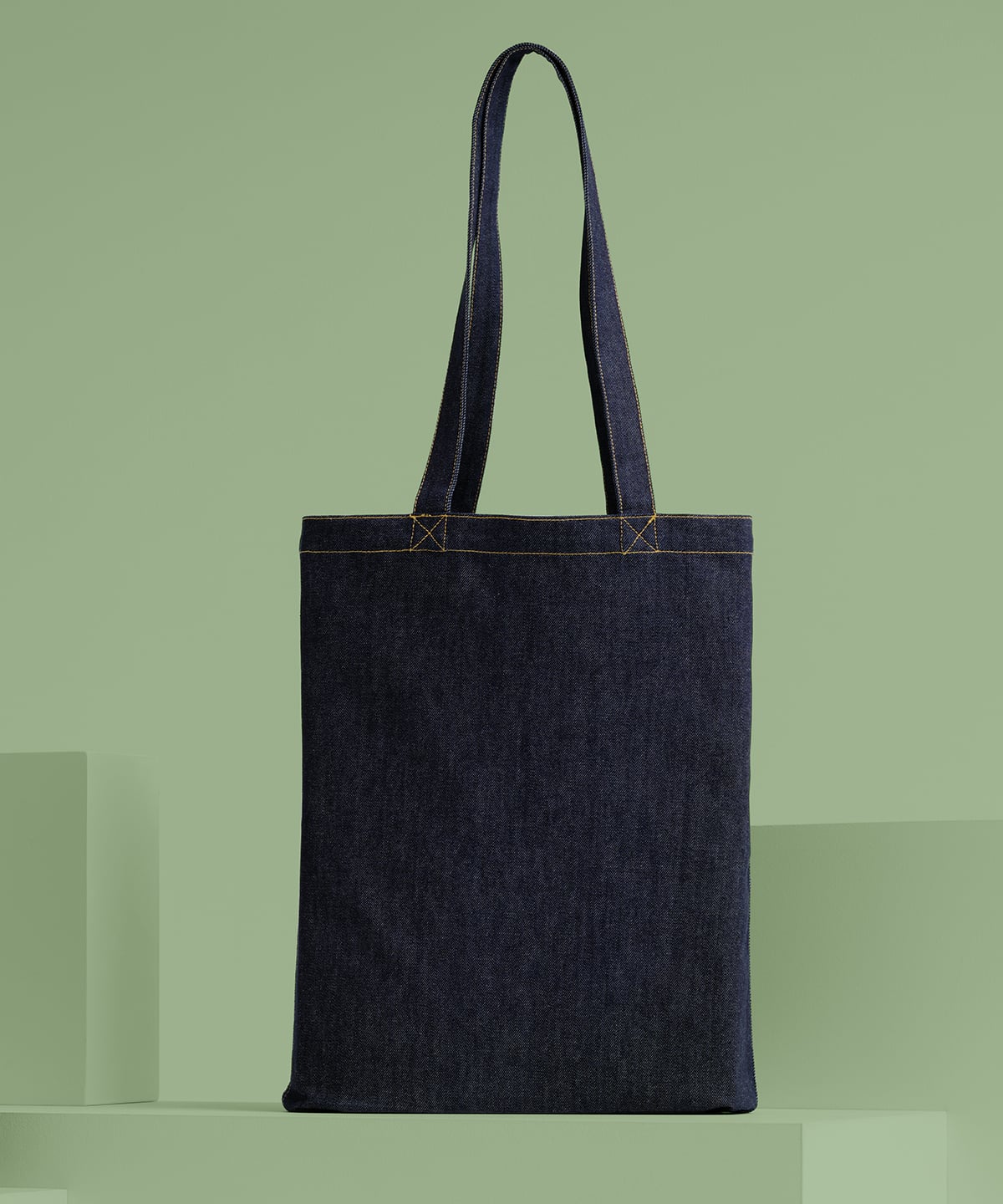 Nutshell® RL550 Denim ‘flat Base’ Shopper