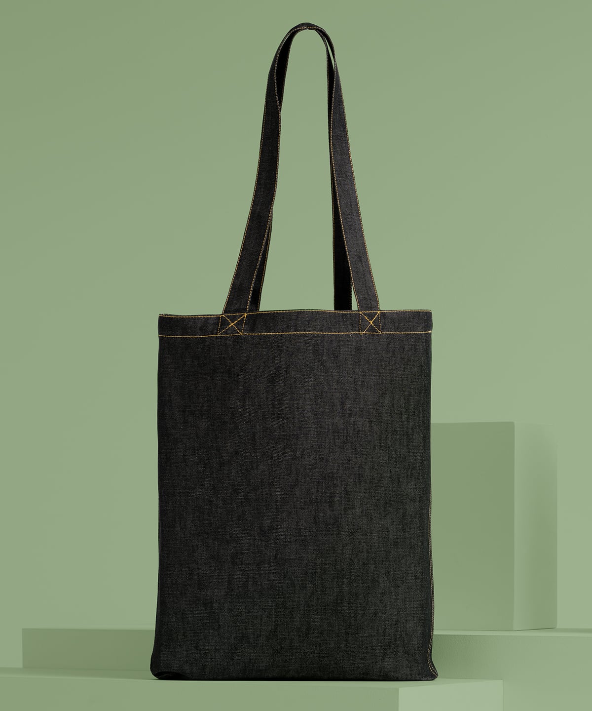 Nutshell® RL550 Denim ‘flat Base’ Shopper