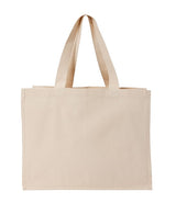 Nutshell® Recycled Premium Canvas Stand-Up Shopper