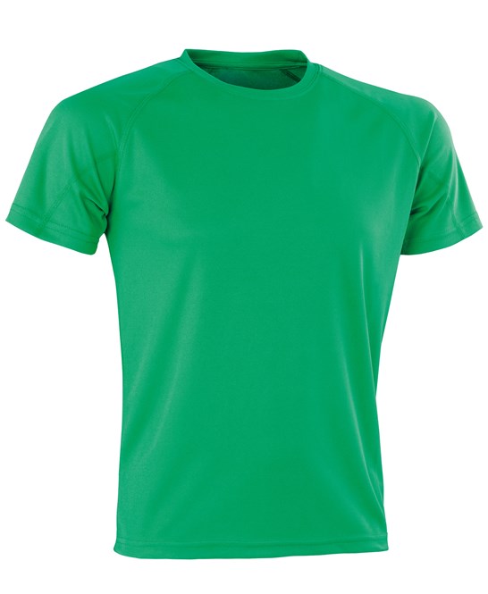 Spiro Performance Aircool Tee - Irish Green